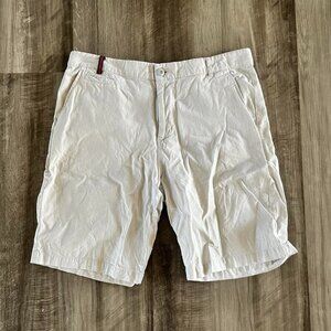 Men's Beige Golf Shorts Size 34